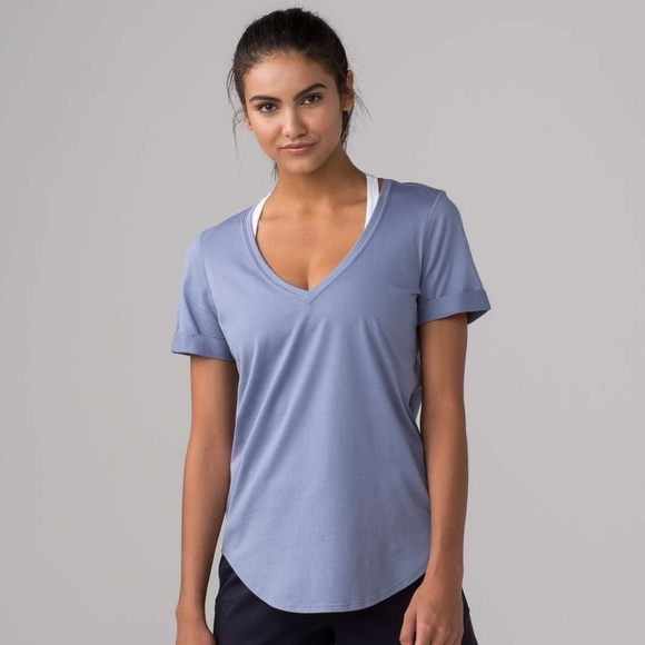 lululemon athletica Tops - Lululemon Love Tee in Blue